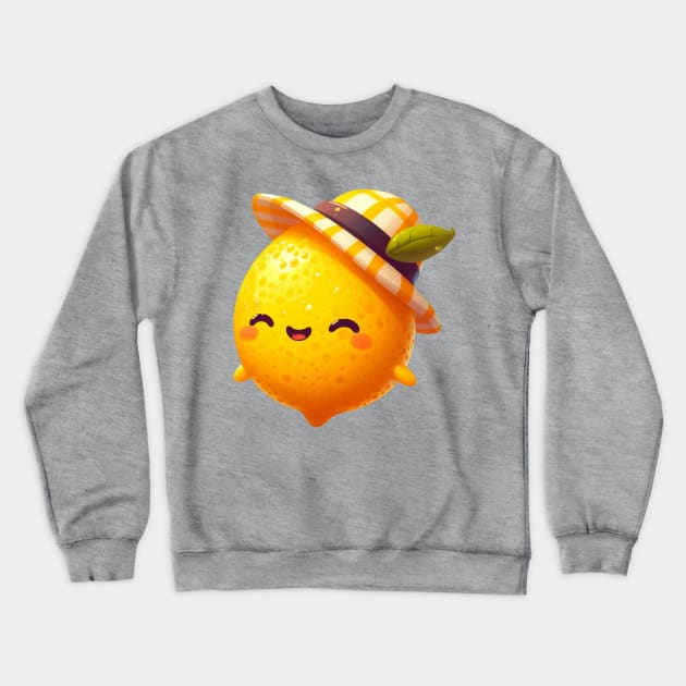 Cute Lemon Crewneck Sweatshirt by Dmytro